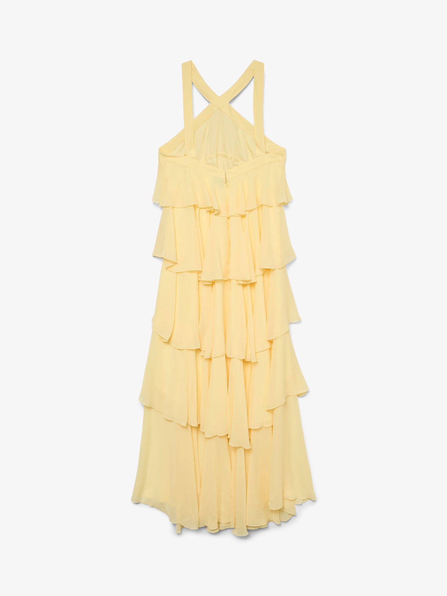 ZAYA RUFFLE MAXI DRESS