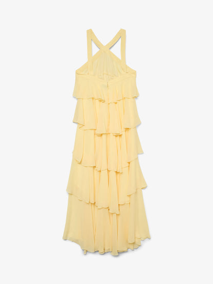 ZAYA RUFFLE MAXI DRESS