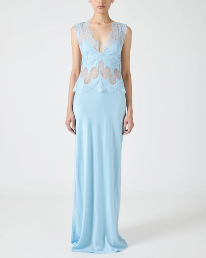 Ocean Mist Lace Dress