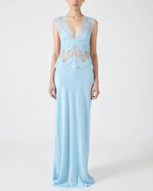 Ocean Mist Lace Dress